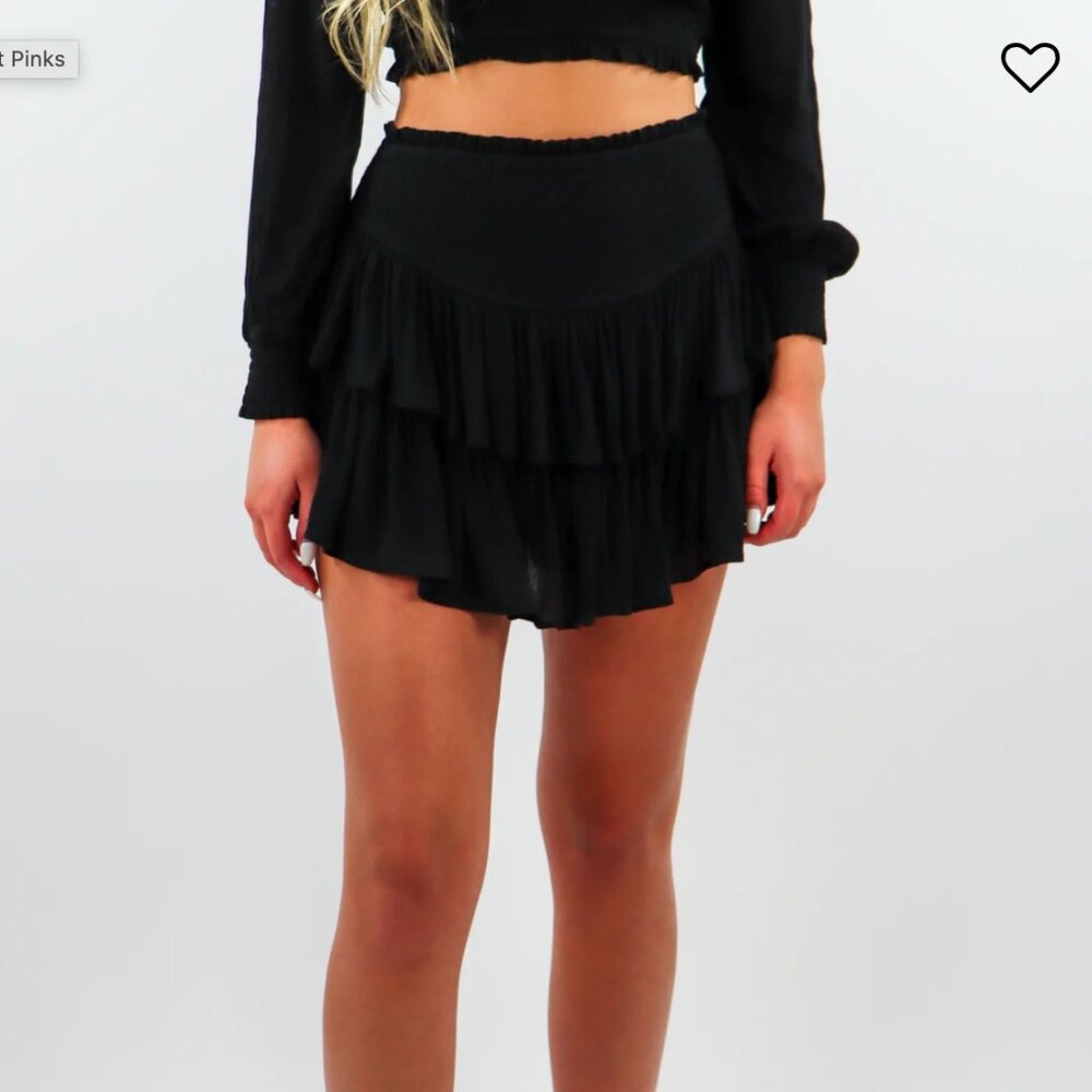 Rock N Rags Sunshine Daydream Skirt Black